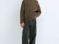 Свитер для девочек, Коричневый