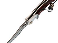 Складной нож Steelclaw Запад-01, сталь VG10/дамаск, рукоять палисандр