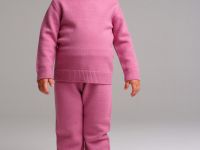 Комплект детский трикотажный для девочек: джемпер, брюки