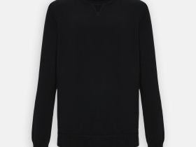 Базовый джемпер из хлопка прямого кроя