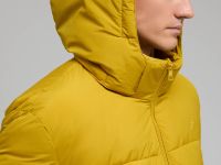 Утепленная куртка со съемным капюшоном