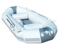 Гребная лодка ПВХ MAGNUM PRO 300 (Серая) гребная, с возможностью установки транца