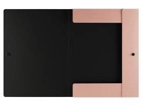 Папка на кнопке Berlingo "Instinct" А4, пластик, 600 мкм, фламинго