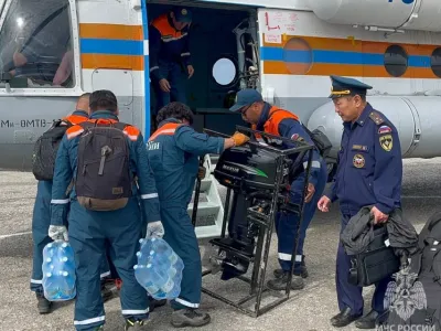 В подтопленный Оймяконский район вылетели спасатели