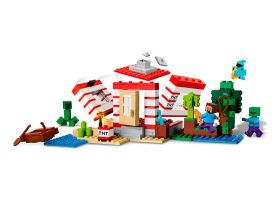 Minecraft 21275 Конструктор Дом в джунглях TNT