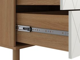 Комод Теджонс 185x85 Ромб Белый