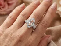 Кольцо из белого золота э4712кц02260359_white