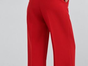 Прямые брюки, Красный