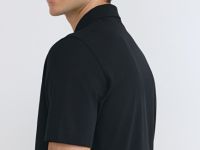 Поло из хлопка, Черный