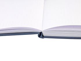 Блокнот для записей СТИХИЯ Bullet Journal 140х200 мм 100 г 80 л, цвет обложки Cумеречный синий