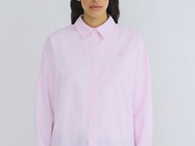 Рубашка из хлопка оксфорд, Розовый