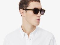 Мужская хлопковая рубашка Lacoste Slim Fit