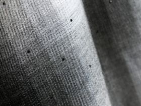 Рубашка в клетку со стразами, Черный