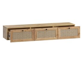 ТВ-тумба подвесная Рошаль 150x25 Ротанг