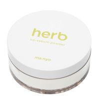 Матирующая рассыпчатая пудра с комплексом трав Manyo Herb Green No-Sebum Powder