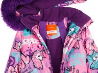 Комбинезон текстильный с полиуретановым покрытием для девочек