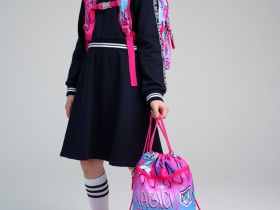 Рюкзак текстильный для девочек