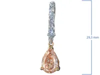Серьги из белого золота э4912сг10251351