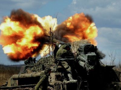 Российские артиллеристы нанесли огневые удары по шести опорным пунктам
