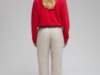 Утепленные брюки с эластичным низом