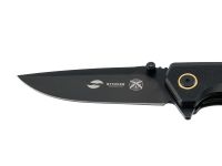 Нож складной Stinger 115 мм, сталь D2, рукоять G10, черный