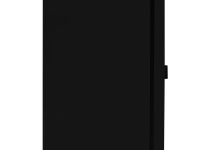 Скетчбук Гамма "Студия" А4 100 л 110 г, черный, твердая обложка, на резинке, белая