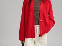 Свободный кардиган из хлопка