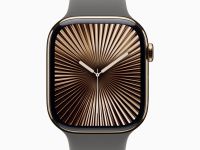 Смарт-часы Apple Watch Series 10 42mm Natural Titanium Case with Stone Gray Sport Band (S/M)