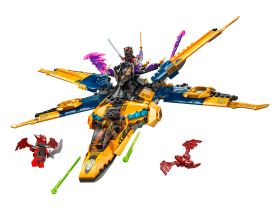 Ninjago 71833 Конструктор Суперштормовой самолет Раса и Арина