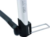 Компактный насос GIYO GM-71 с манометром и шлангом (серебристый)