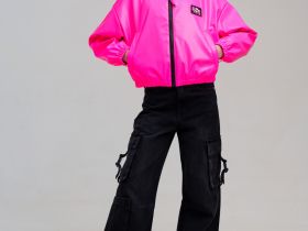 Куртка кожаная для девочек