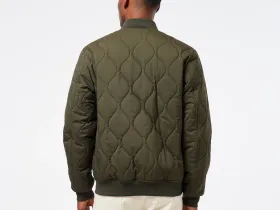 Мужская стёганая куртка-бомбер Lacoste