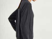 Джемпер с добавлением шерсти свободного силуэта