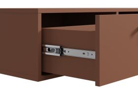 Тумба подвесная Сайрис 98x25 Терракотовый