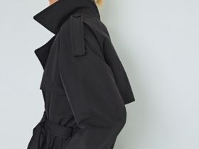 Длинный тренч, Черный