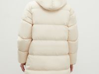 Стеганое пуховое пальто