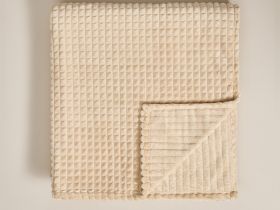 Плед Meo, экрю