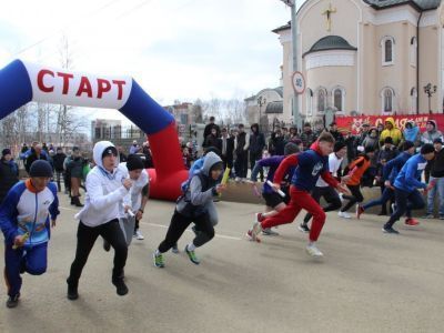Эстафете Победы в Мирном – более полувека