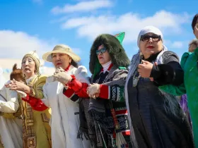 Массовый осуохай исполнили на главной площади Якутска