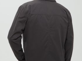 Ветровка из хлопка с отложным воротником