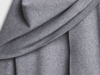 Кардиган с шарфом, Серый