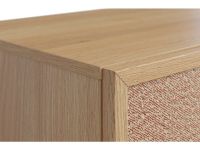 Распашной шкаф Флавир 2-80x245 Букле Кремовый