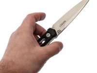 Туристический нож Кондор Т, сталь D2, рукоять G-10 черный