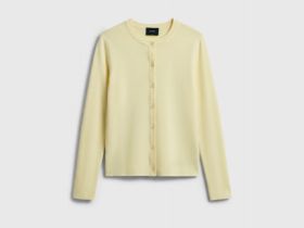 Кардиган из вискозы, Желтый