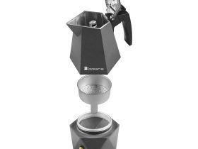 Гейзерная кофеварка Polaris Kontur-4C