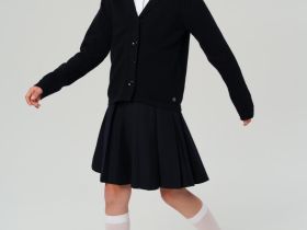 Кардиган трикотажный для девочек