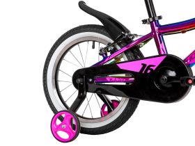 Детский велосипед Novatrack Katrina 16 V-Brake, год 2022, цвет Фиолетовый