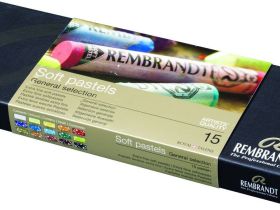 Набор сухой пастели Talens "Rembrandt" Стартовый 15 цв, в картонной коробке