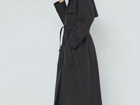 Длинный тренч, Черный