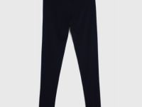 Трикотажные легинсы для девочек, Черный